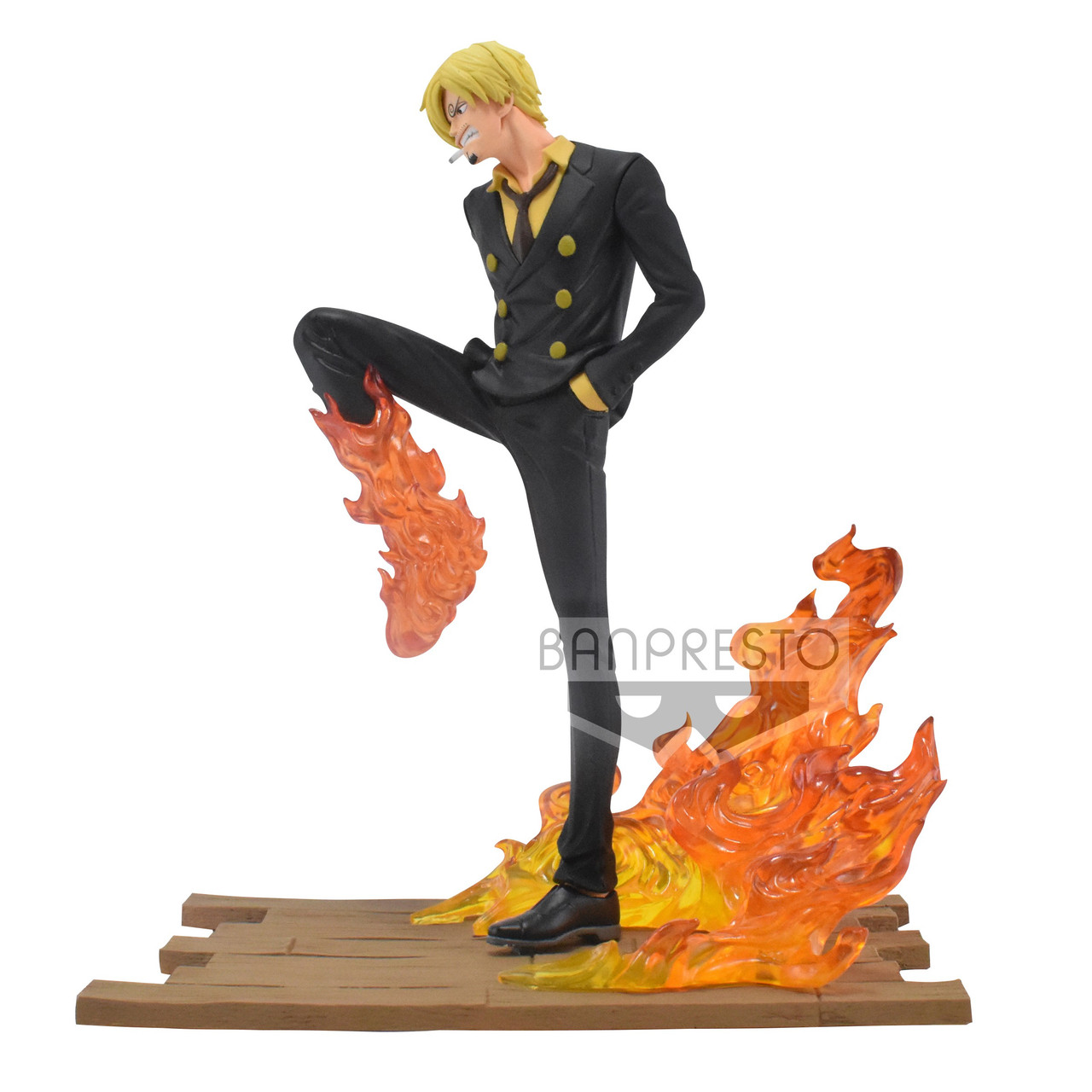 One Piece Log File Selection Fight Sanji 6 Collectible Pvc Figure Vol 2 Banpresto Toywiz - t shirt sanji one piece roblox