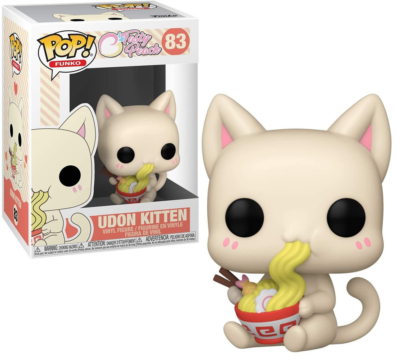 Funko Tasty Peach Pop Udon Kitten Vinyl Figure Toywiz Funko Tasty Peach Pop Udon Kitten Vinyl Figure Toywiz