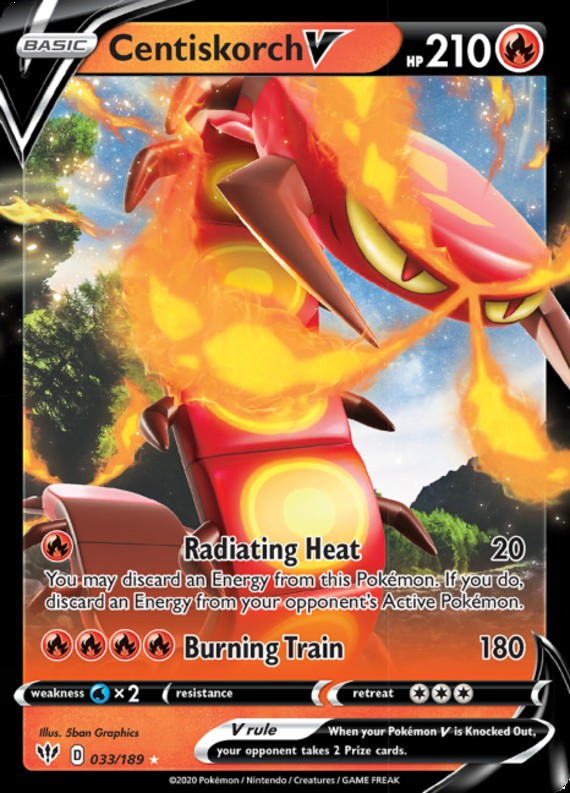 Pokemon Trading Card Game Sword Shield Darkness Ablaze Single Card