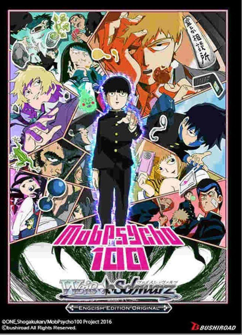 Weiss Schwarz Mob Psycho 100 Booster Box 20 Packs Bushiroad Toywiz - mob psycho 100 roblox id