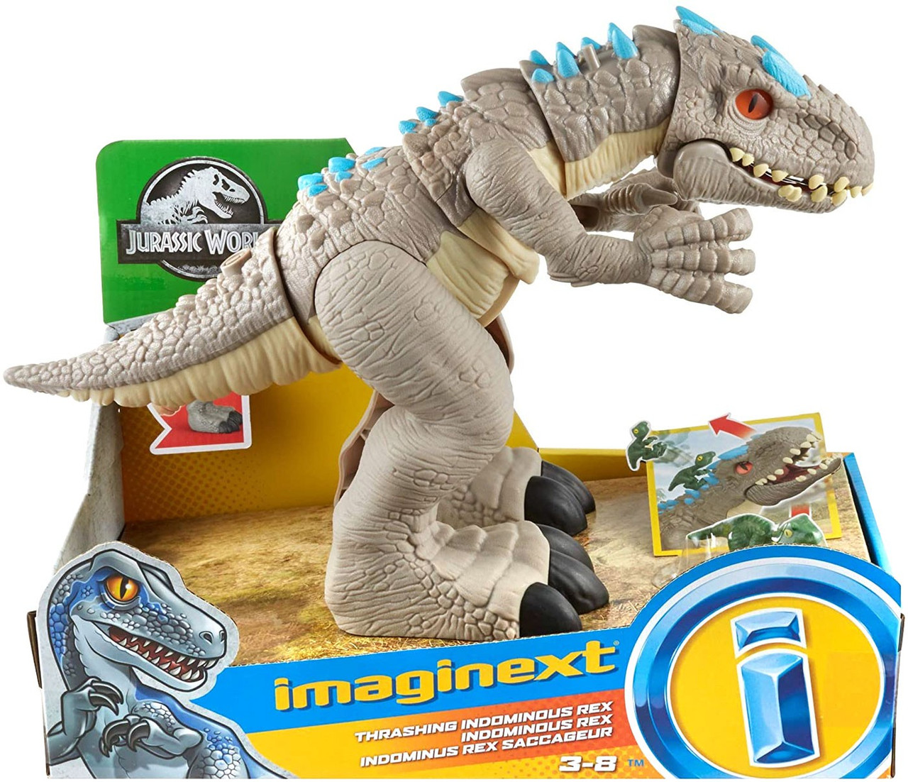 jurassic world imaginext t rex