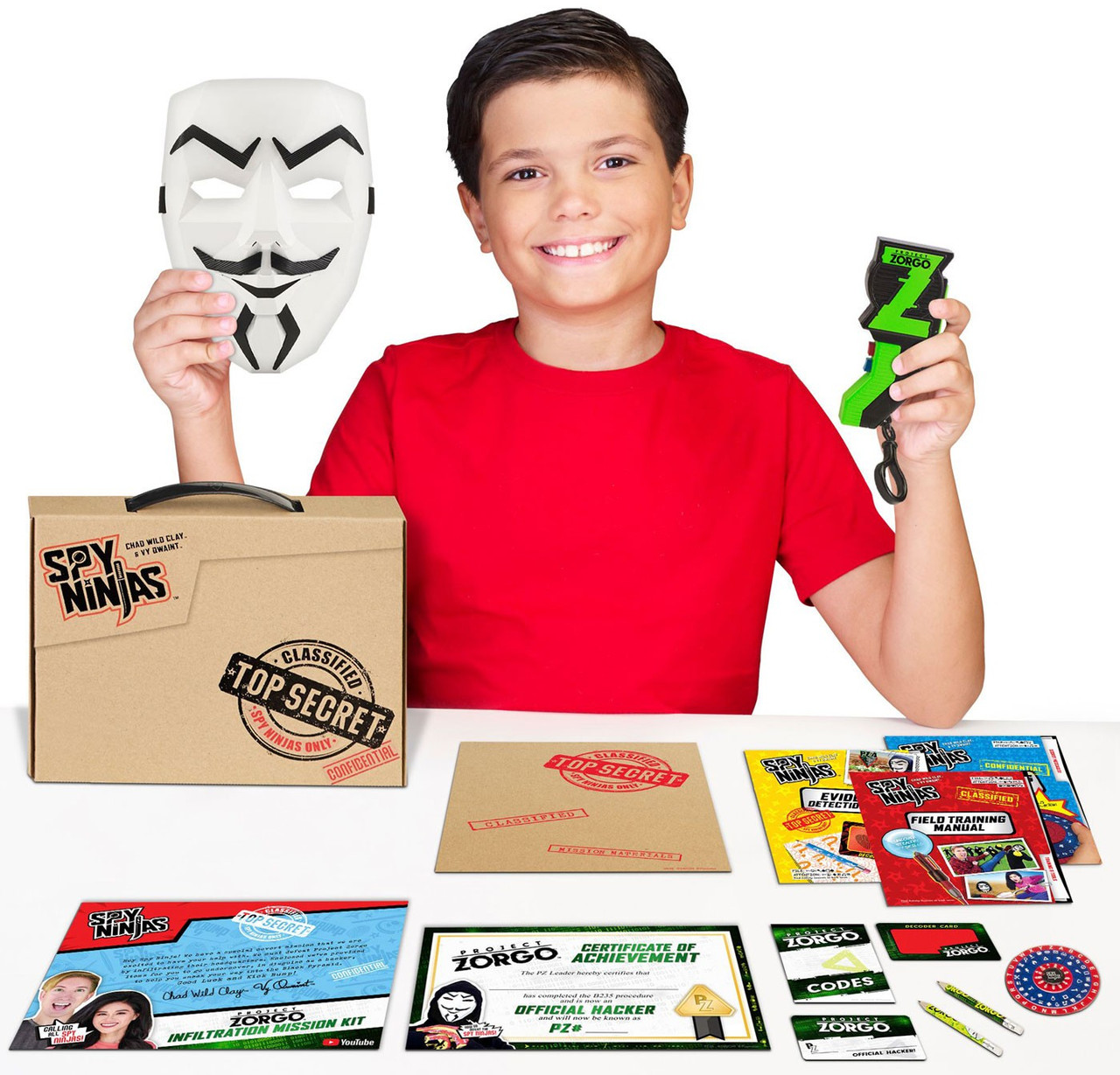 spy ninja backpack secret message