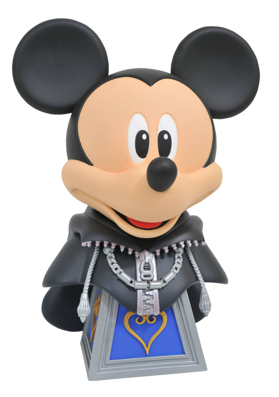 Kingdom Hearts Legendary Game Mickey Mouse 12 Half Scale Bust Diamond Select Toys Toywiz - mickey mouse ears roblox id