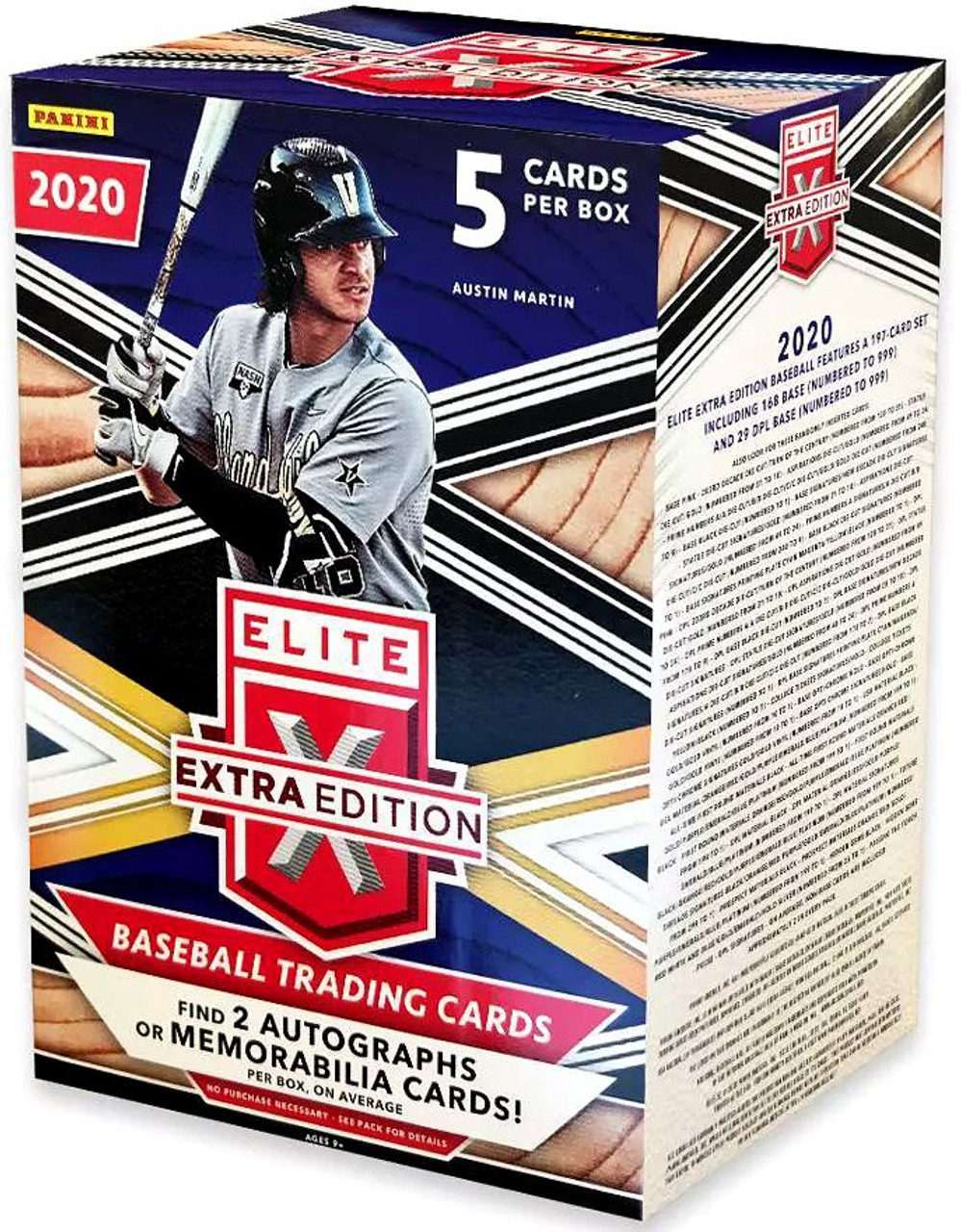 2019 panini mlb elite extra edition blaster box