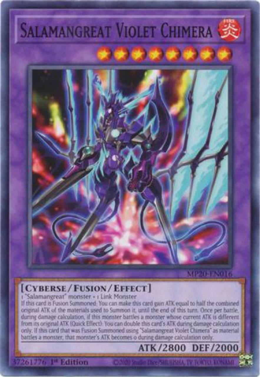 Yugioh 2020 Tin Of Lost Memories Single Card Common Salamangreat Violet Chimera Mp20 En016 Toywiz - ace ranger axe roblox
