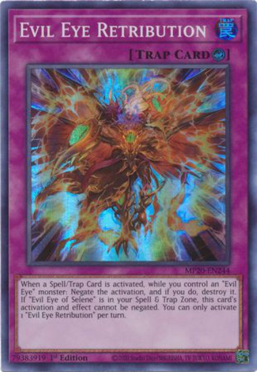 YuGiOh 2020 Tin of Lost Memories Single Card Super Rare Evil Eye YuGiOh 2020 Tin of Lost Memories Single Card Super Rare Evil Eye