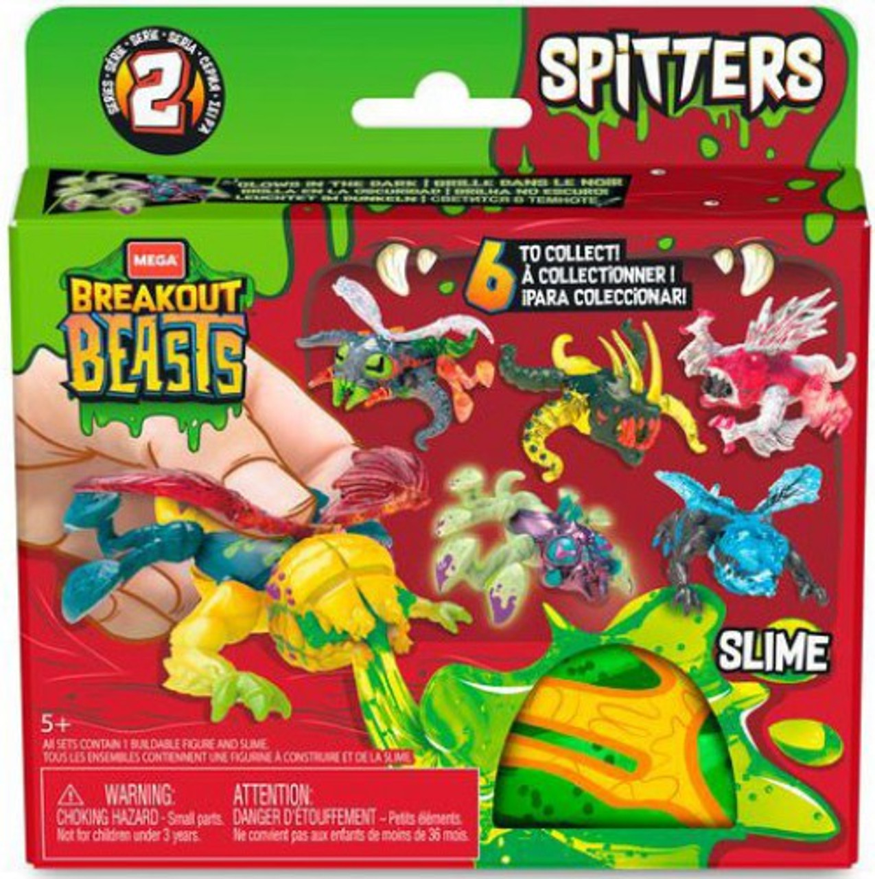 Breakout Beasts Egg Spitters Series 2 Mystery Pack Mega Construx Toywiz - galactic camo team crystal season 3 roblox