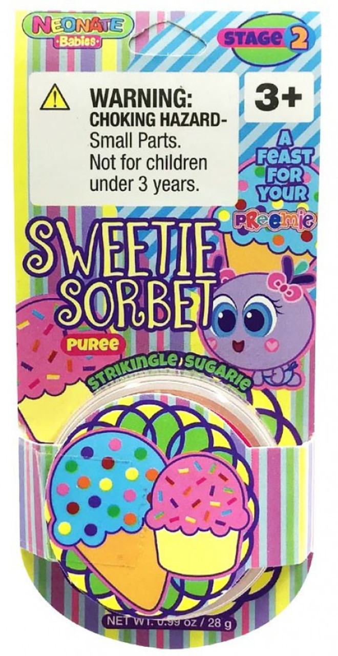 Neonate Babies Zygotie Stage 2 Sweetie Sorbet Puree Distroller Usa Toywiz