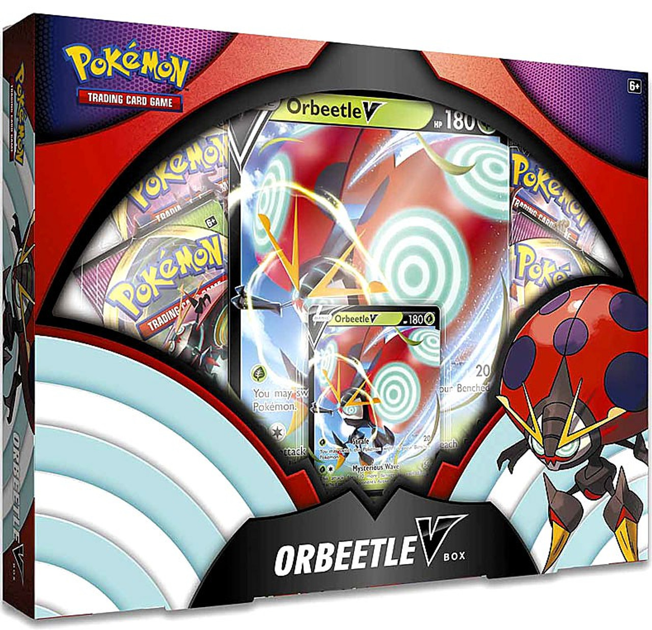 Pokemon Trading Card Game Sword Shield Orbeetle V Box 4 Booster Packs Promo Card Oversize Card Pokemon Usa Toywiz