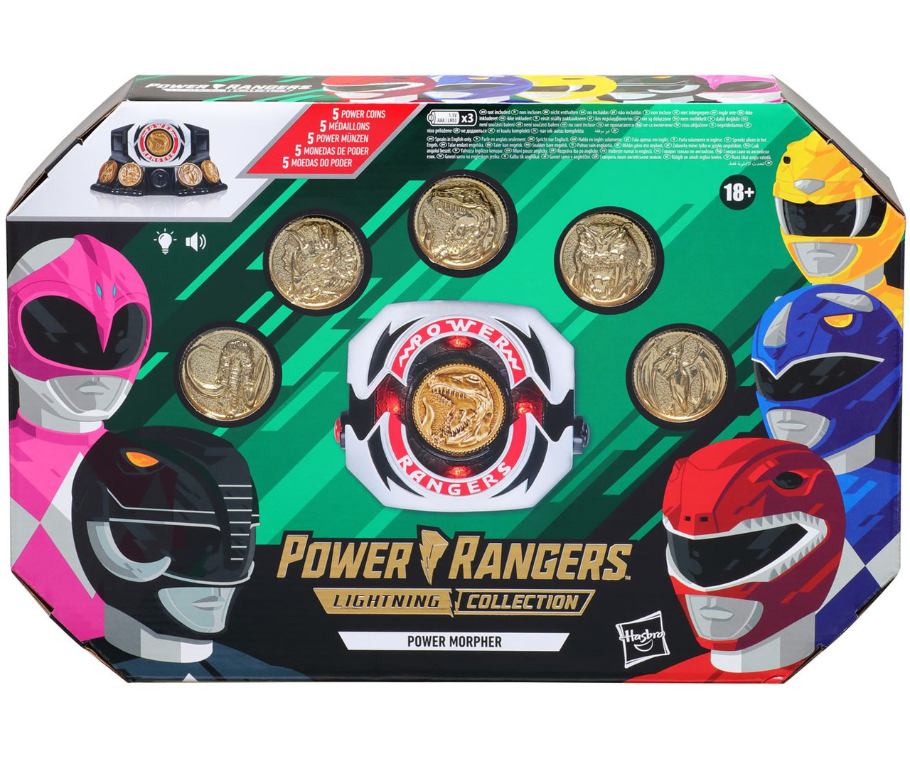 Power Rangers Mighty Morphin Lightning Collection Power Morpher