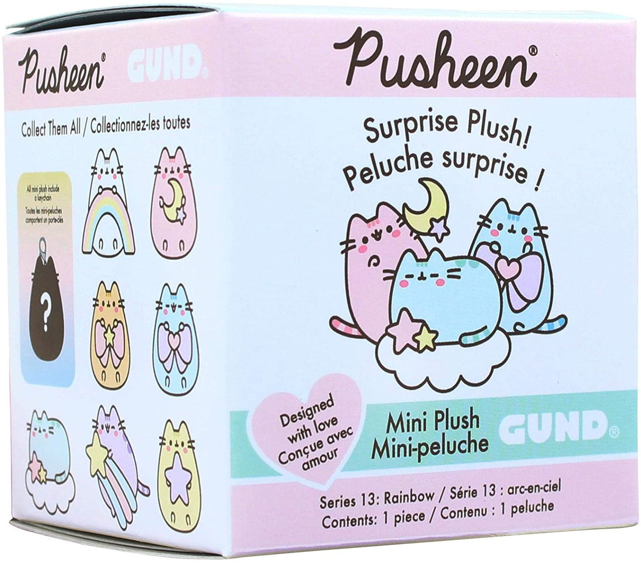 Pusheen Series 13 Rainbow Mystery Pack 1 Random Figure Gund Toywiz - pusheen ice cream shirt roblox