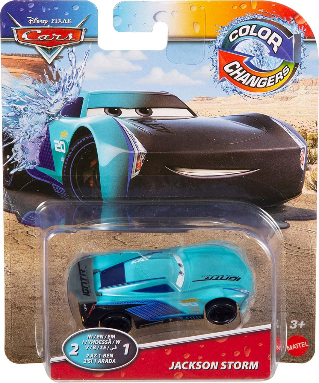 Disney Pixar Cars Cars 3 Color Changers Jackson Storm 155 Diecast Car Mattel Toys Toywiz - jackson storm cars 3 the roblox game roblox