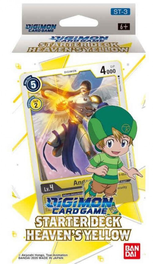 digimon card game yellow deck Bandai - Game: Starter Deck- Heaven's You cant activate this effect the turn this card enters play.) What to add to a