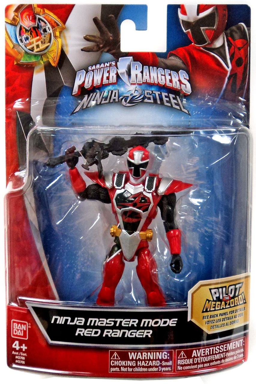 bandai power rangers ninja steel hero play