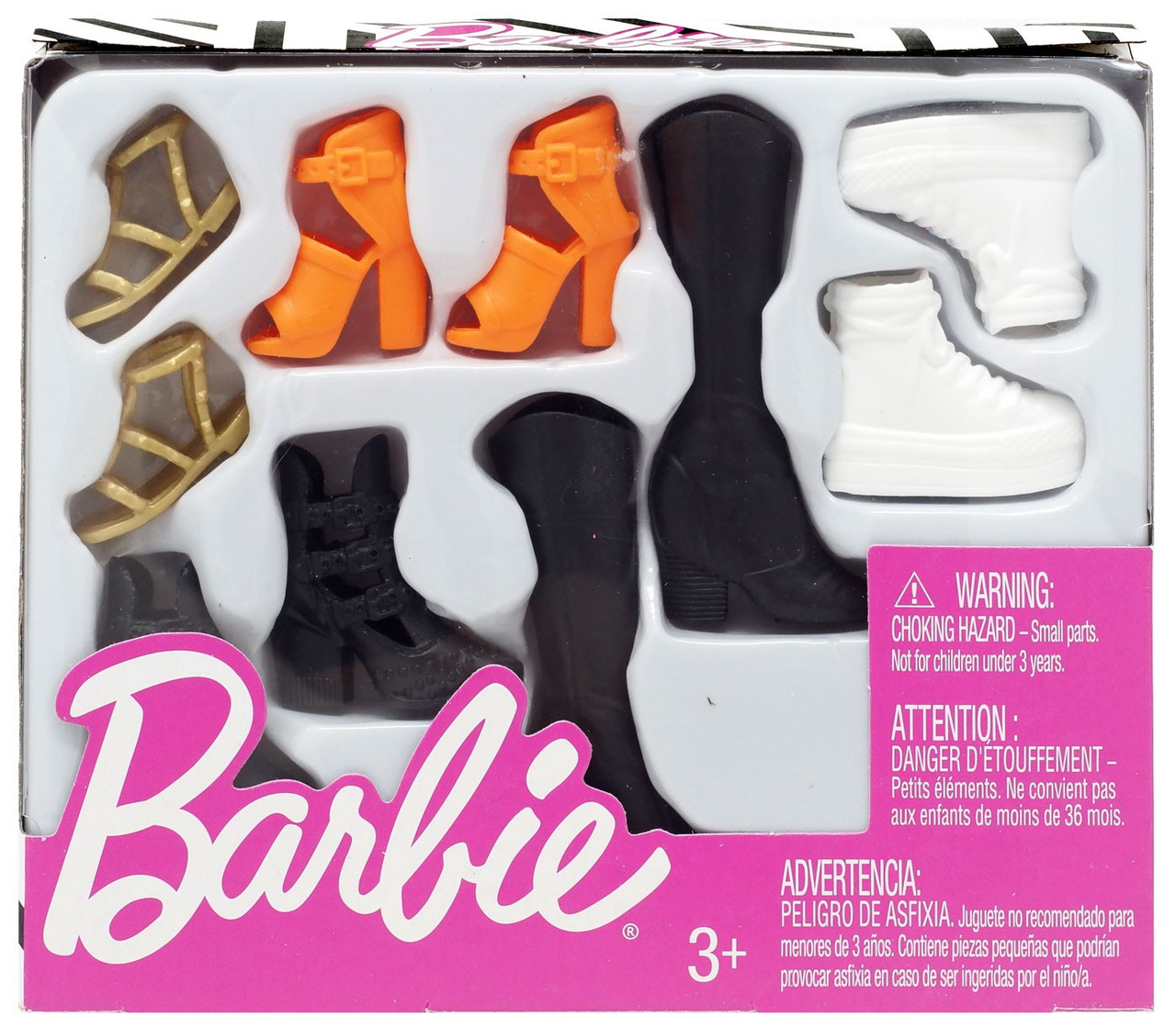 barbie shoe pack