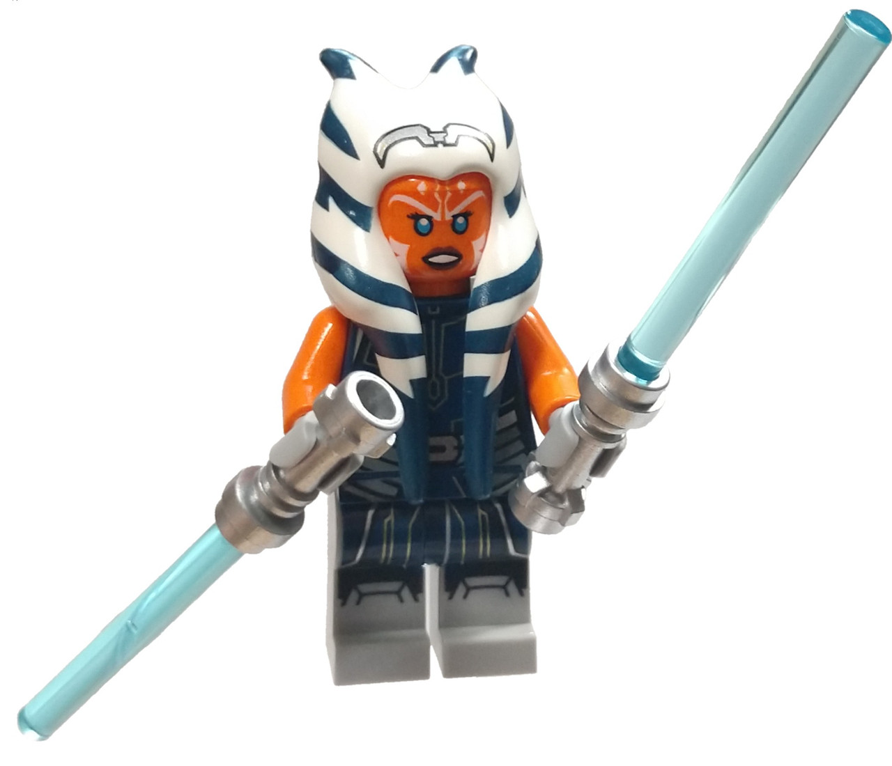 Lego Star Wars The Clone Wars Ahsoka Tano Minifigure Dark Blue Jumpsuit Loose Toywiz