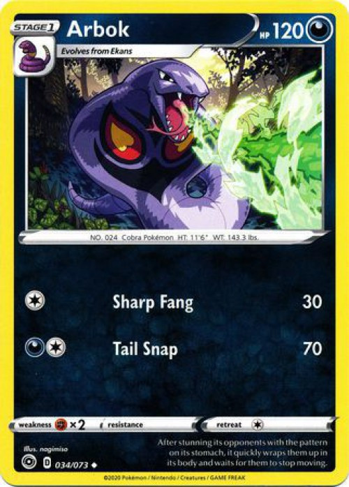 pokemon card arbok Dark (TR 2) - Team Rocket - English this attack does 120 more damage Arbok | Temporal Forces |