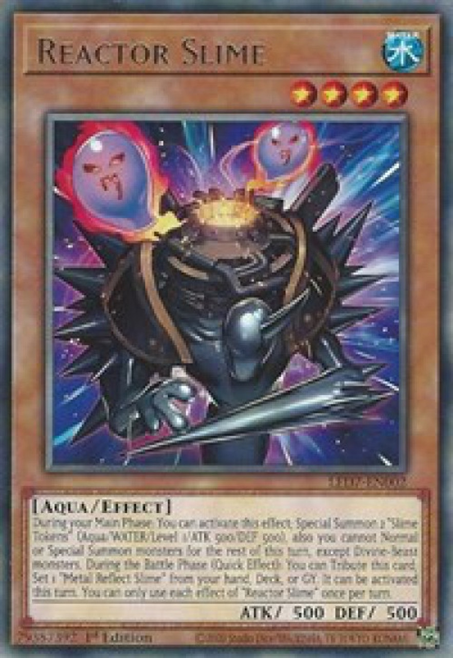 YuGiOh Legendary Duelists Rage of Ra Single Card Rare Reactor Slime