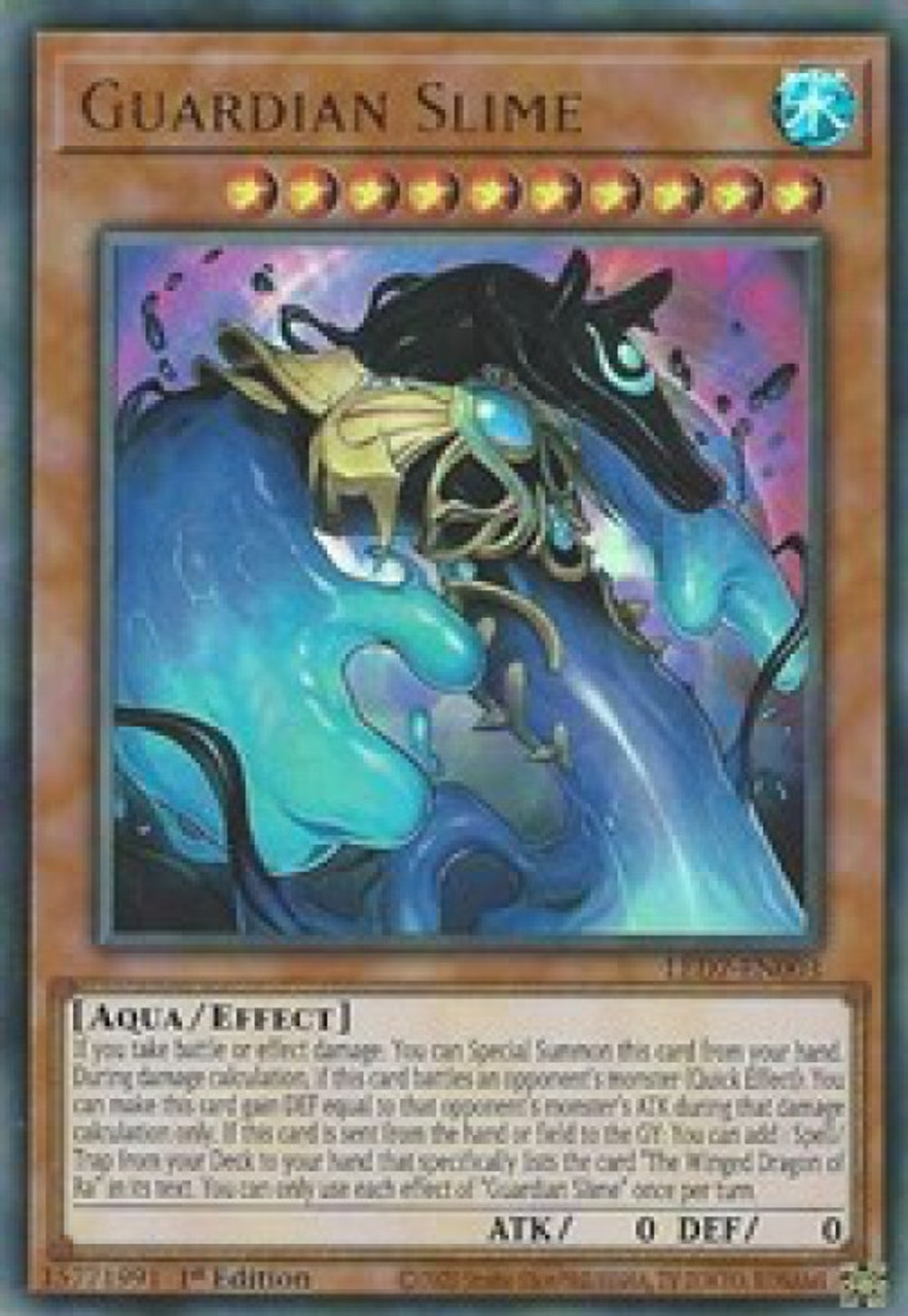 Yugioh Legendary Duelists Rage Of Ra Single Card Ultra Rare Guardian Slime Led7 En003 Toywiz - roblox nightmare dragon slayer id