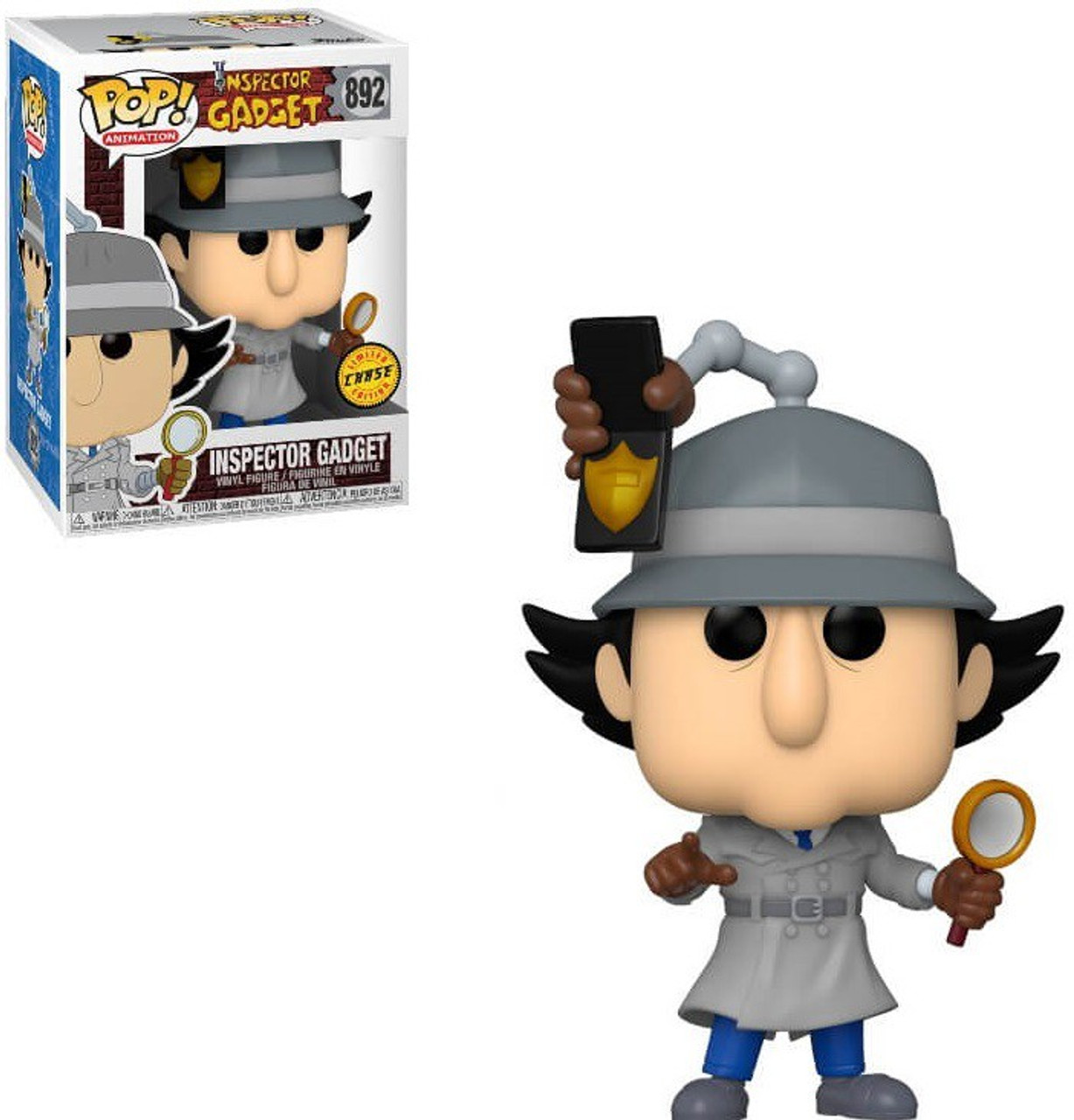 Funko Inspector Gadget Pop Animation Inspector Gadget Vinyl Figure 892 Chase Version Toywiz - inspector gadget theme roblox