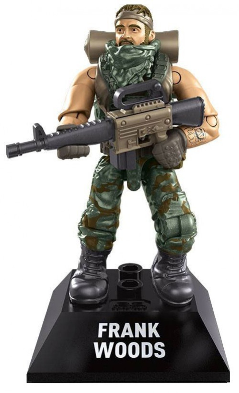NEW 2020 HEROES Mega Construx Black Series Call of Duty MW FRANK WOODS GNV44 