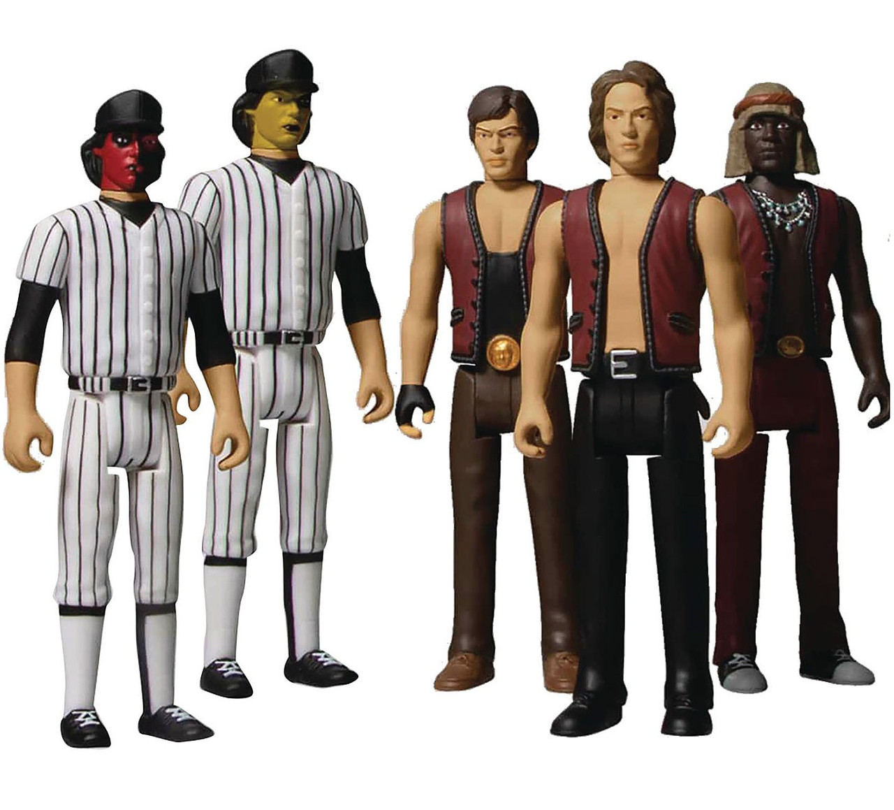 The Warriors Furies フィギュア 未開封 The Warriors 5 Points Swan, Ajax, Cleon 2x Baseball Furys Action