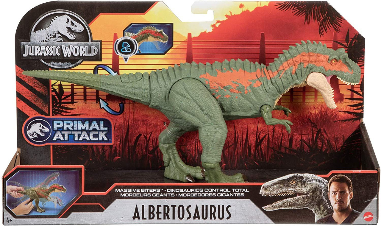 jurassic world albertosaurus toy