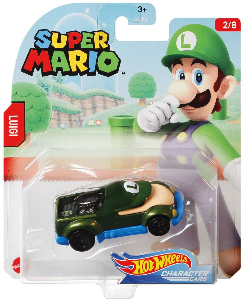 luigi hot wheels