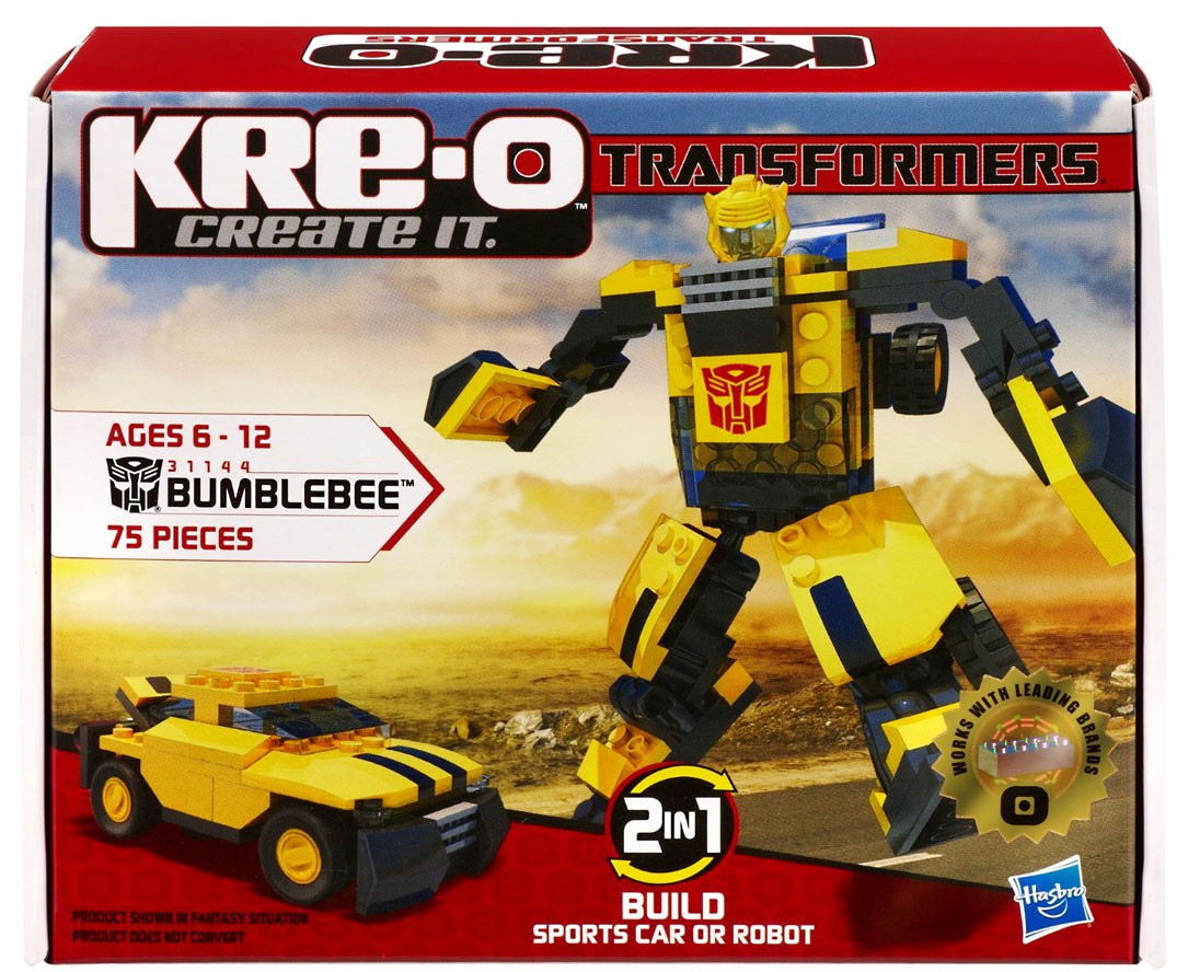 Transformers Kre-O Kre-O Bumblebee Set 31144 Damaged Package