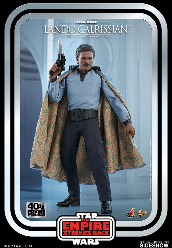 Star Wars Lando Calrissian フィギュア Star Wars The Empire Strikes Back Movie Masterpiece Lando