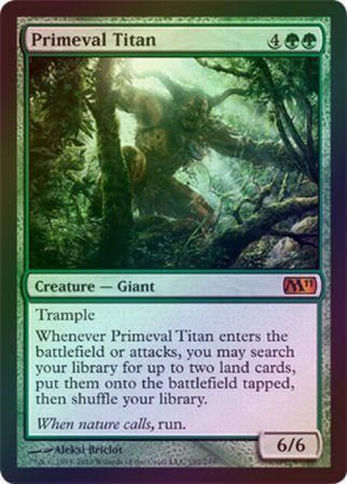 Magic The Gathering 2011 Core Set Single Card Mythic Rare Primeval