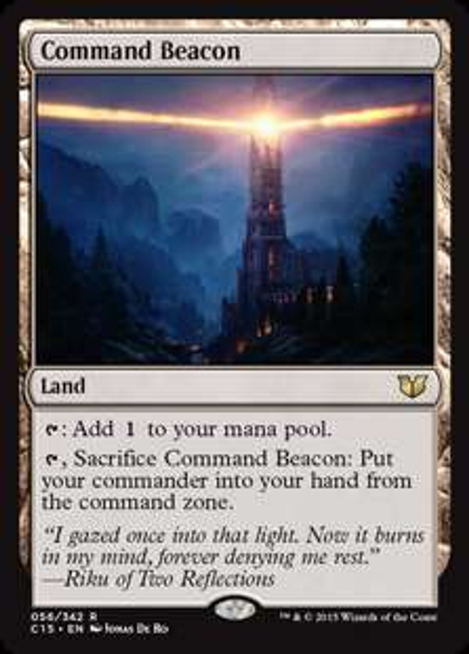 Magic The Gathering Commander 2015 Single Card Rare Command Beacon 56 Toywiz - roblox vampire hunters 2 sit commands