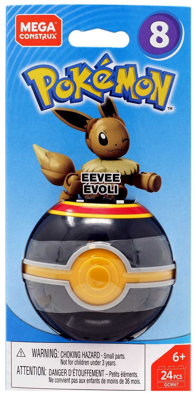 Pokemon Series 8 Eevee Set Gcm67 Mega Construx Toywiz Pokemon Series 8 Eevee Set Gcm67 Mega Construx Toywiz