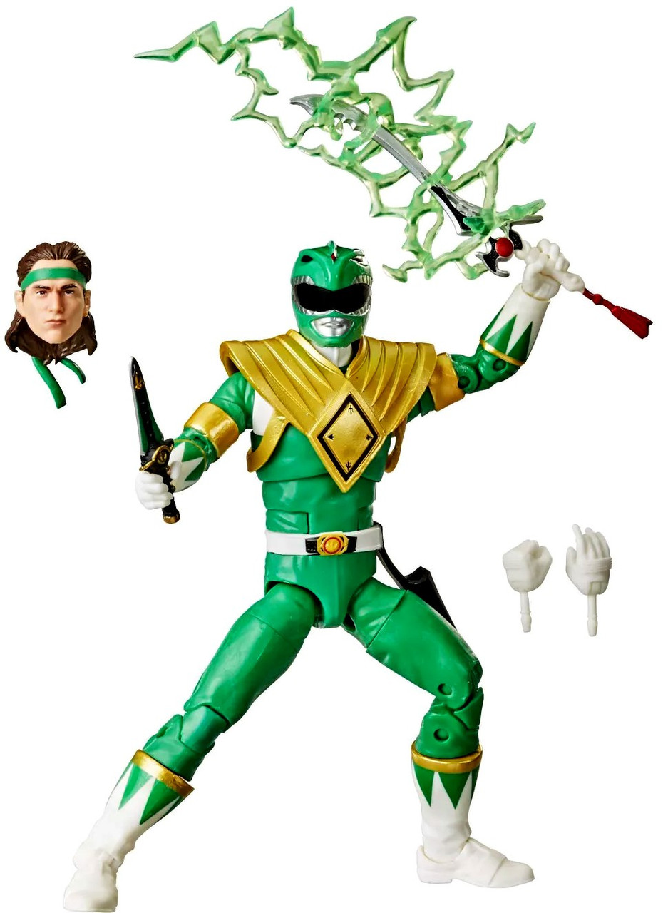 Power Rangers Mighty Morphin Lightning Collection Green Ranger 6 Action Figure 2021 Version Hasbro Toywiz - roblox mmpr 2021