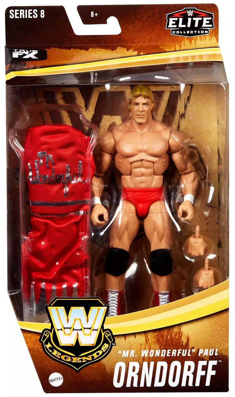 Wwe Wrestling Elite Collection Legends Series 8 Mr Wonderful Paul Orndorff Exclusive 6 Action Figure Mattel Toys Toywiz