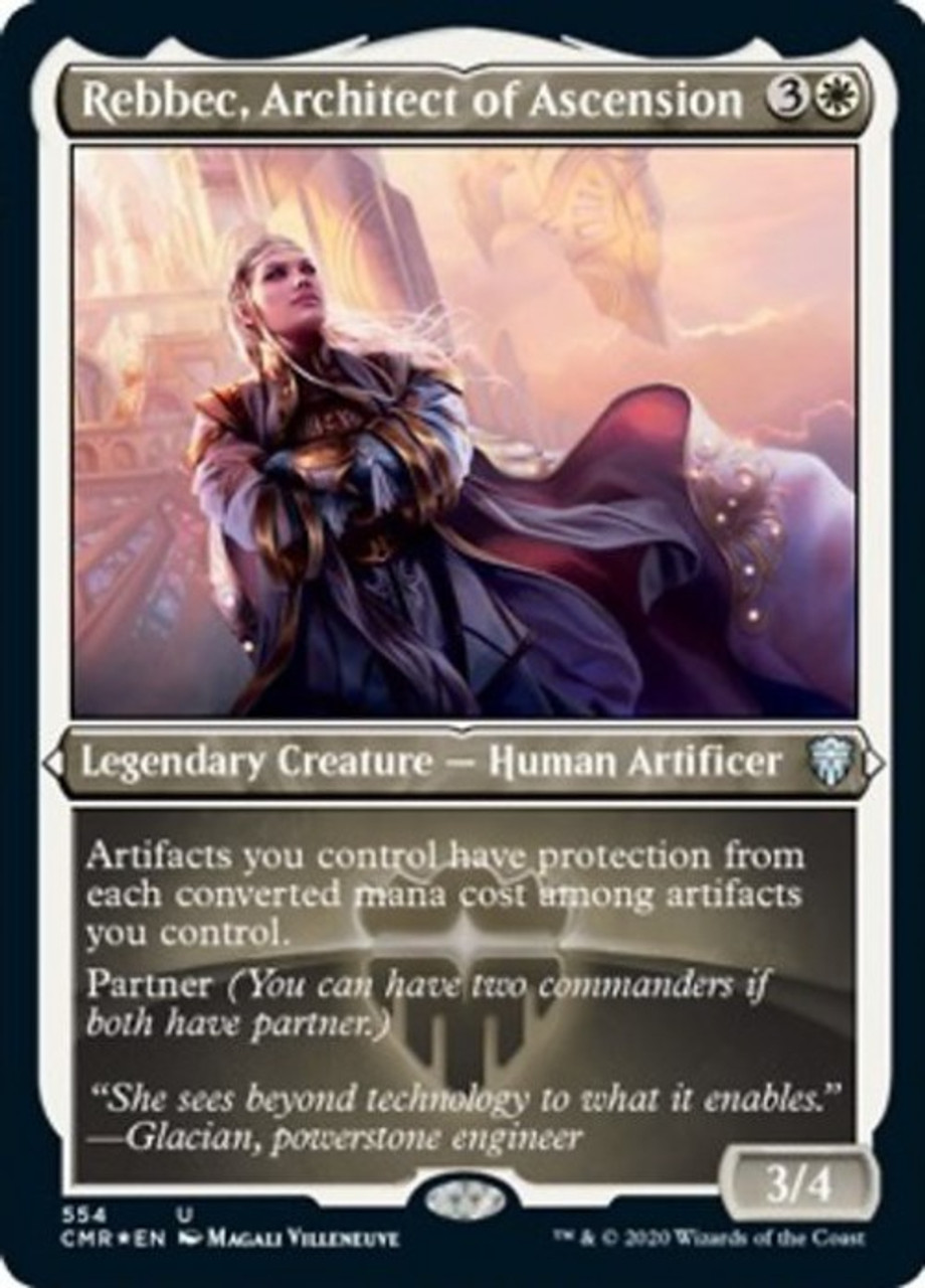 Magic The Gathering Commander Legends Single Card Uncommon Rebbec Architect Of Ascension 554 Etched Foil Toywiz - roblox bot commander all commands
