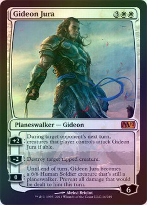 Magic: The Gathering - Gideon Jura [M12] - Carta Singola Rara Mitica