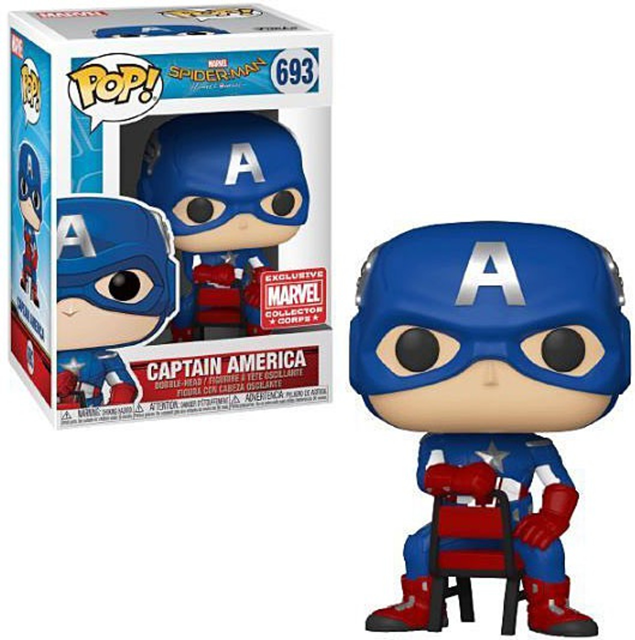 captain america funko pop