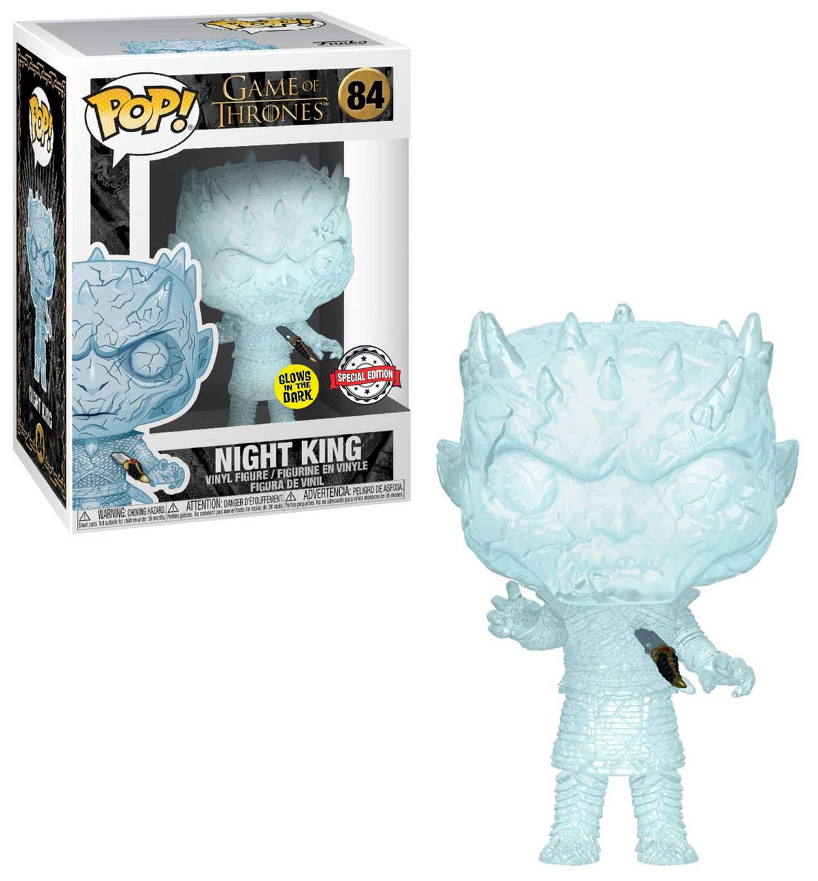 Funko Game of Thrones POP Crystal Night King Exclusive Vinyl