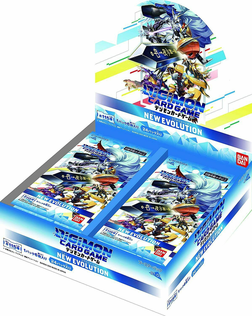 Digimon Trading Card Game New Evolution Booster Box BT-01 JAPANESE