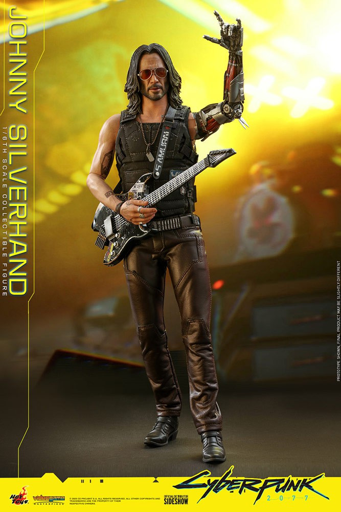 Cyberpunk 2077 Johnny Silverhand 16 Collectible Figure VGM47 Hot