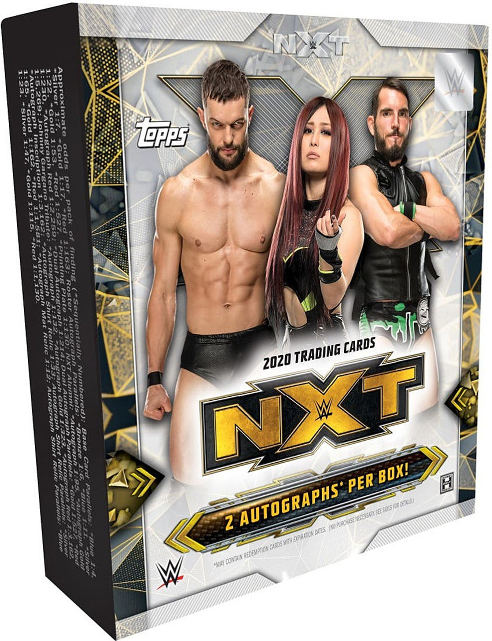 Wwe Wrestling Topps 2020 Nxt Trading Card Hobby Box 25 Cards 2 Autographs Toywiz