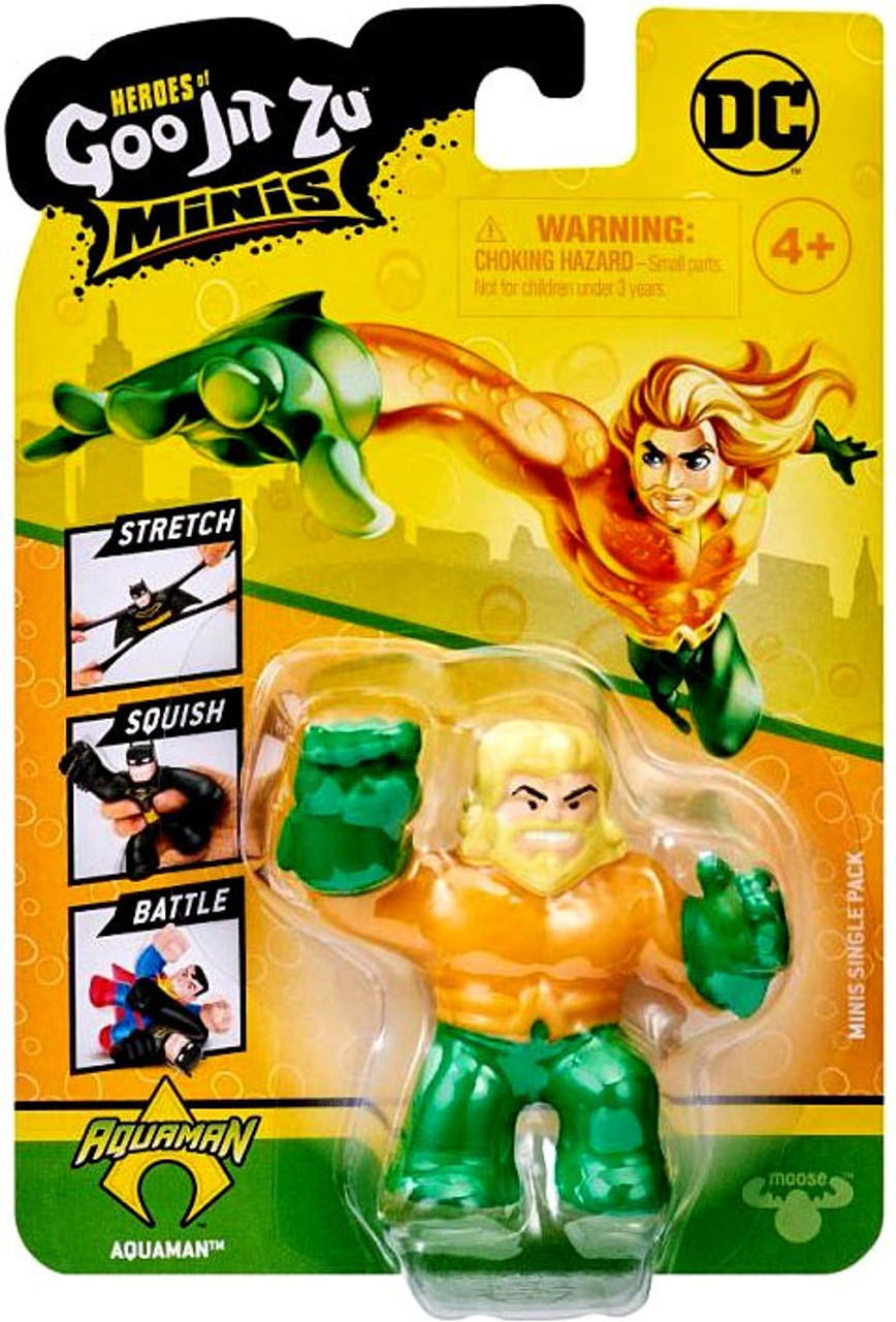 Heroes Of Goo Jit Zu Dc Aquaman Mini Figure Moose Toys Toywiz - roblox aquaman package