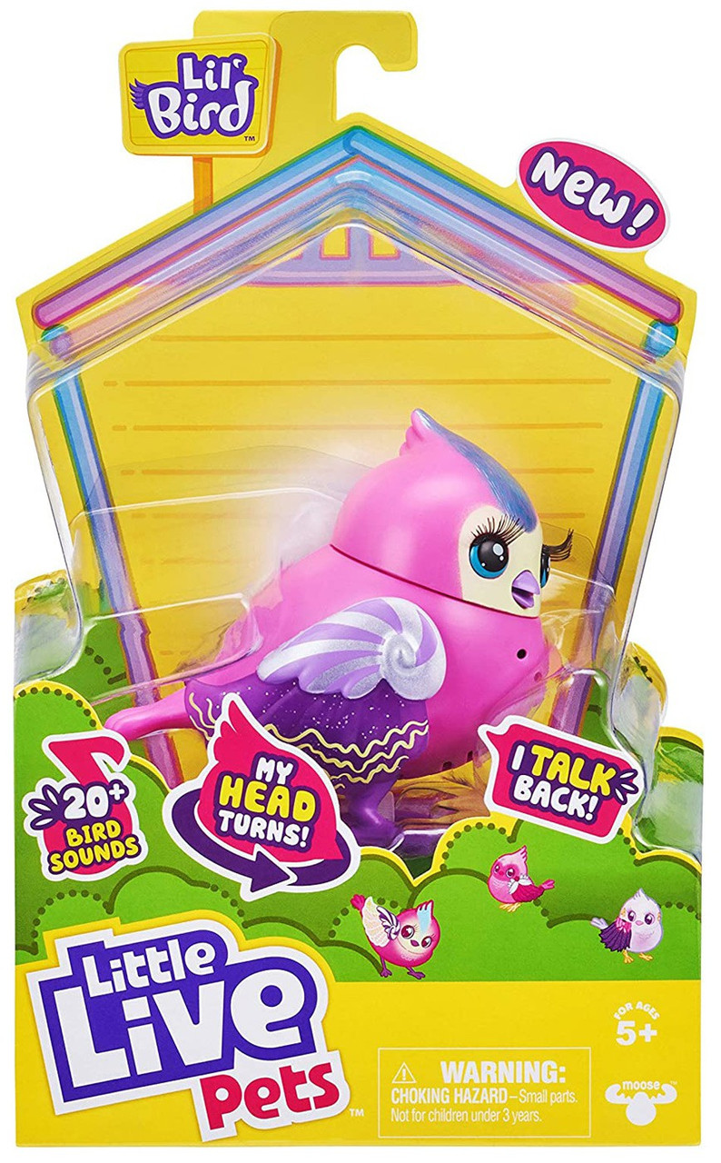 Little Live Pets Lil Bird Candi Sweet Figure Moose Toys - ToyWiz