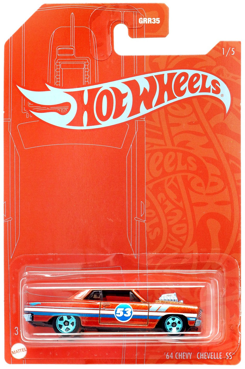 Hot Wheels 53th Anniversary 64 Chevy Chevelle SS Diecast Car 15