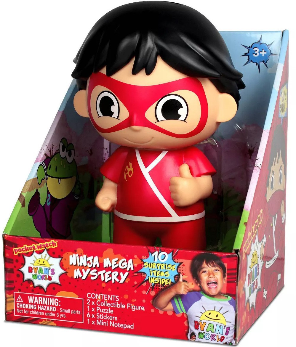 Ryans World Ninja Mega Mystery Exclusive Surprise Figure Set