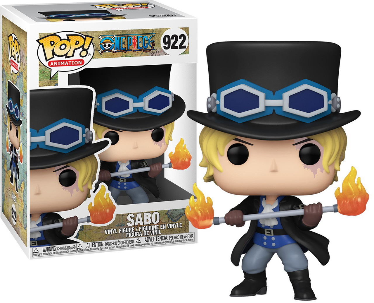 Funko One Piece Pop Animation Sabo Vinyl Figure 922 Toywiz