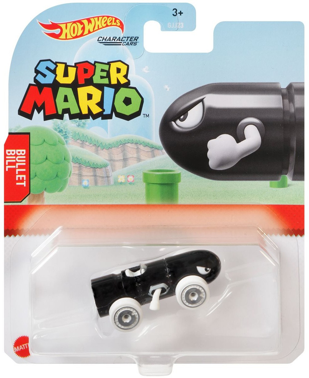 Hot Wheels Super Mario Character Cars Bullet Bill 164 Diecast Car 2021 Mattel Toys Toywiz 2257