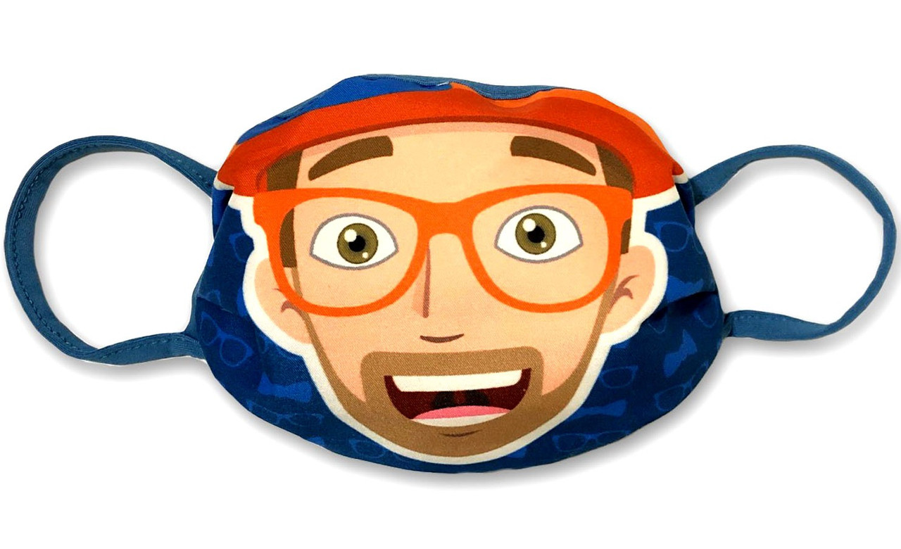 Blippi Face Mask Face Cover Washable Reusable Toywiz