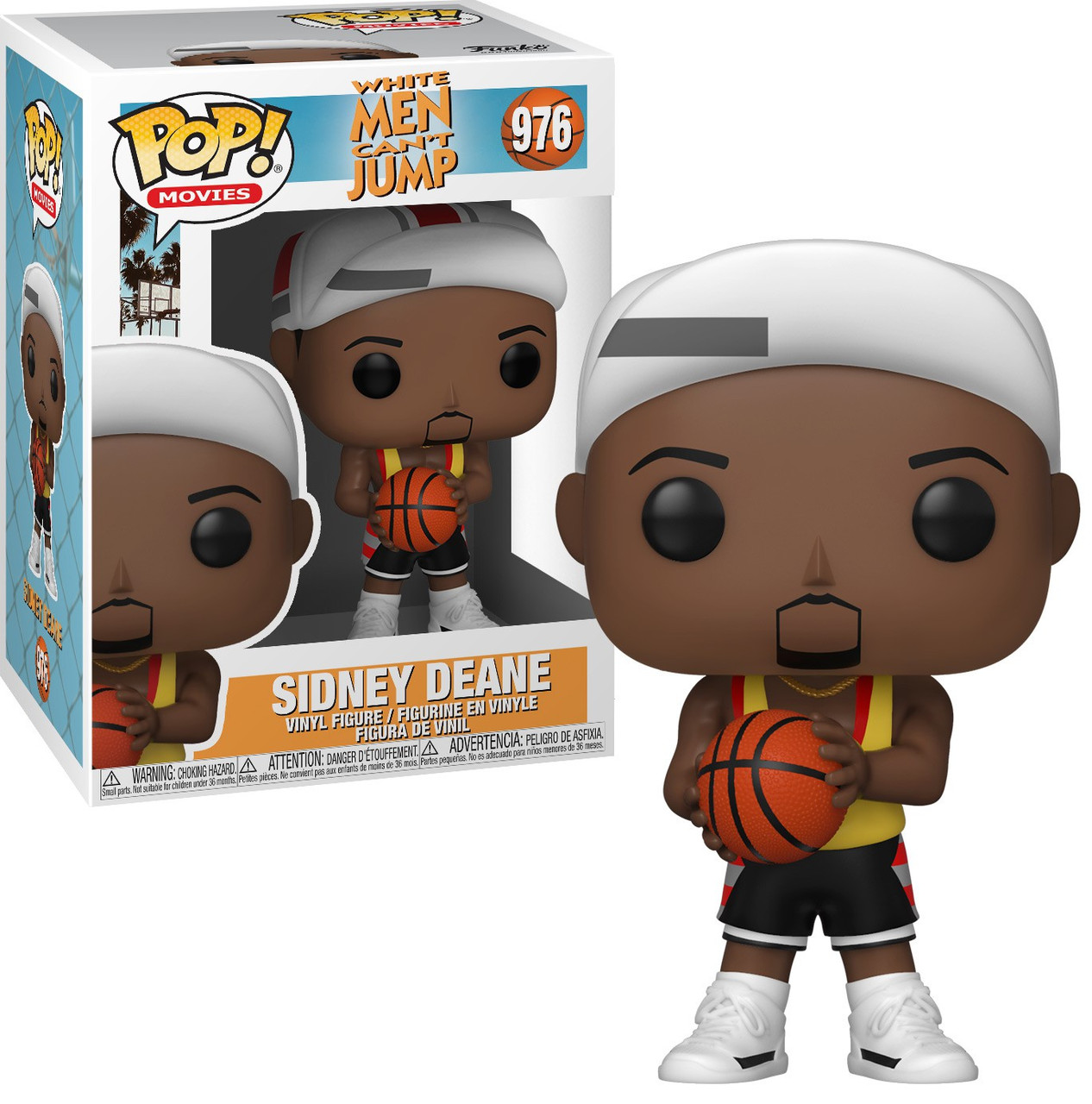 Funko White Men Cant Jump Pop Movies Sidney Deane Vinyl Figure 976 Toywiz - can't jump roblox studio